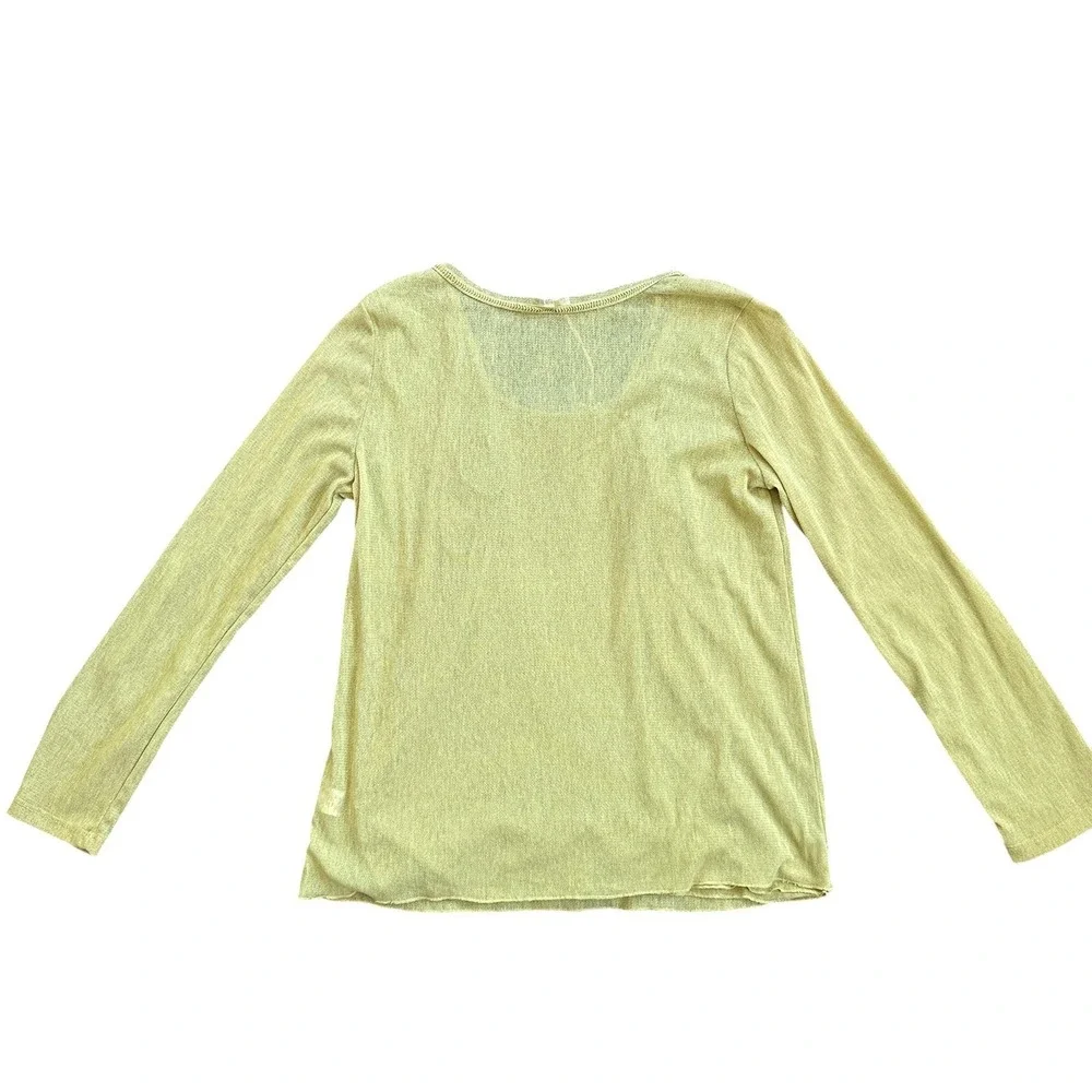 Monoreno‎ 2 Piece Sheer Knit Top & Camisole Set Womens Medium Tan New M8826-1